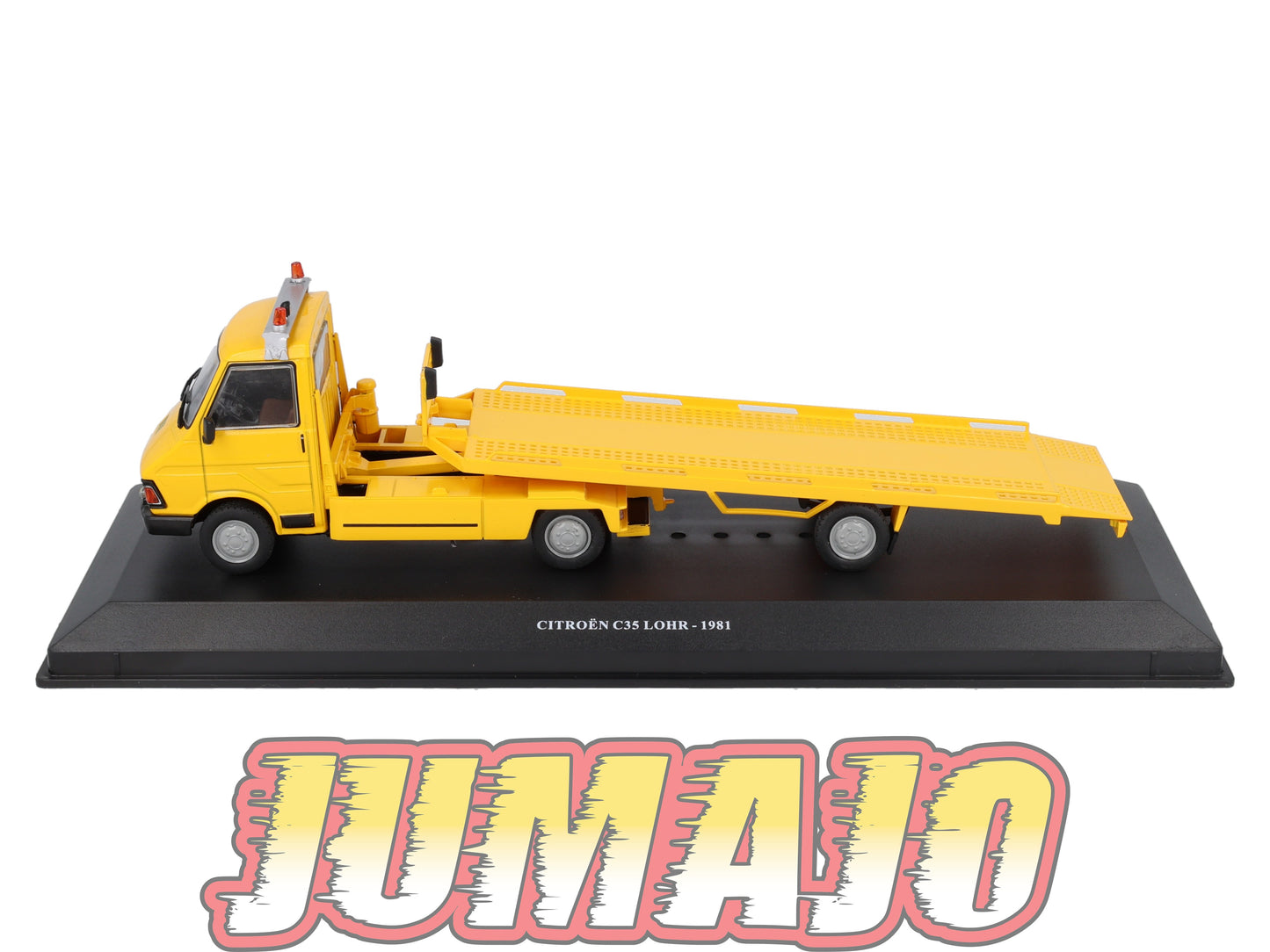 UTC18 Voiture 1/43 IXO Altaya Utilitaire CITROEN C35 Plateau Lohr 1981