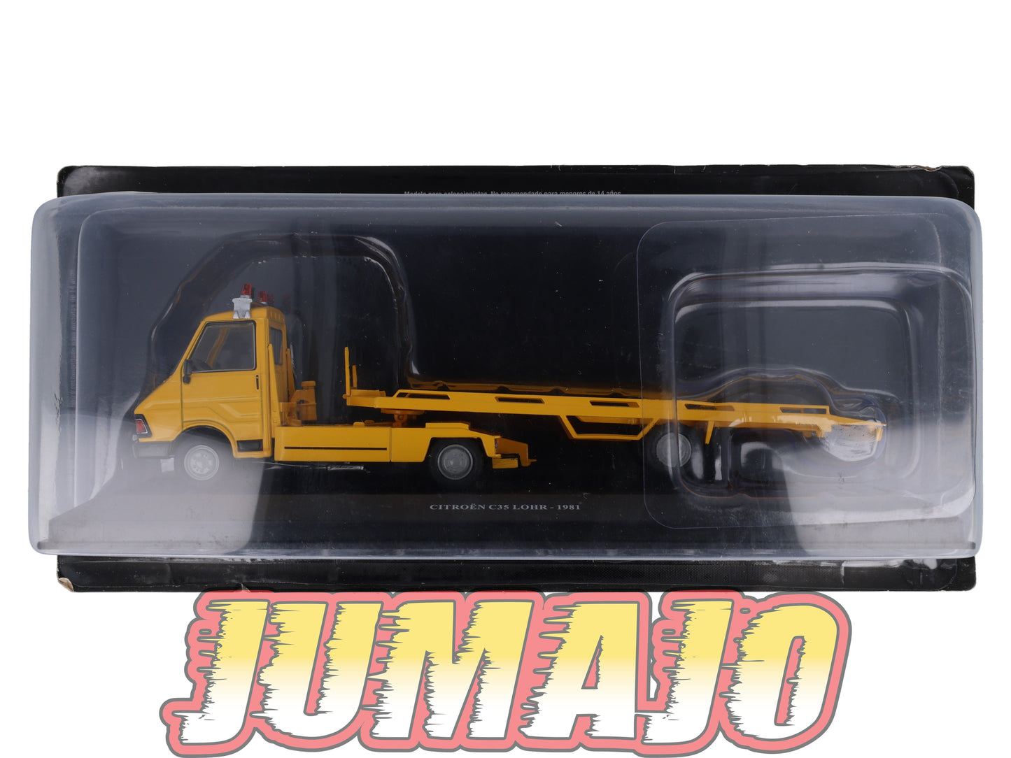 UTC18 Voiture 1/43 IXO Altaya Utilitaire CITROEN C35 Plateau Lohr 1981