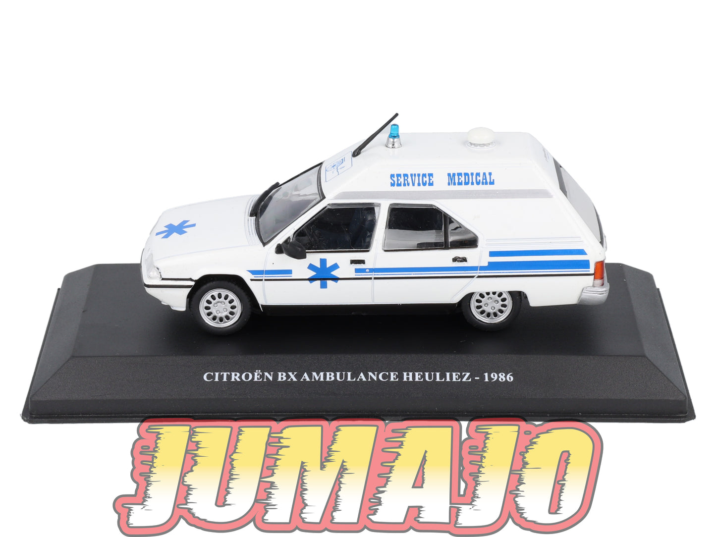 UTC21 Voiture 1/43 IXO Altaya Utilitaire CITROEN BX Ambulance Heuliez 1986