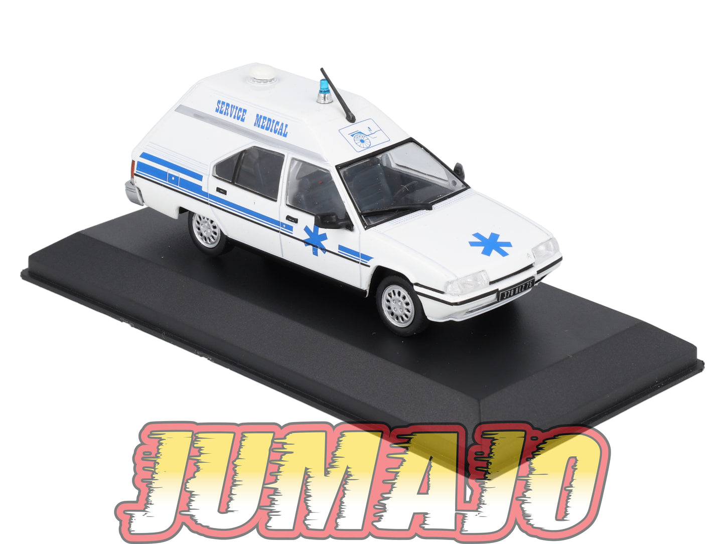 UTC21 Voiture 1/43 IXO Altaya Utilitaire CITROEN BX Ambulance Heuliez 1986