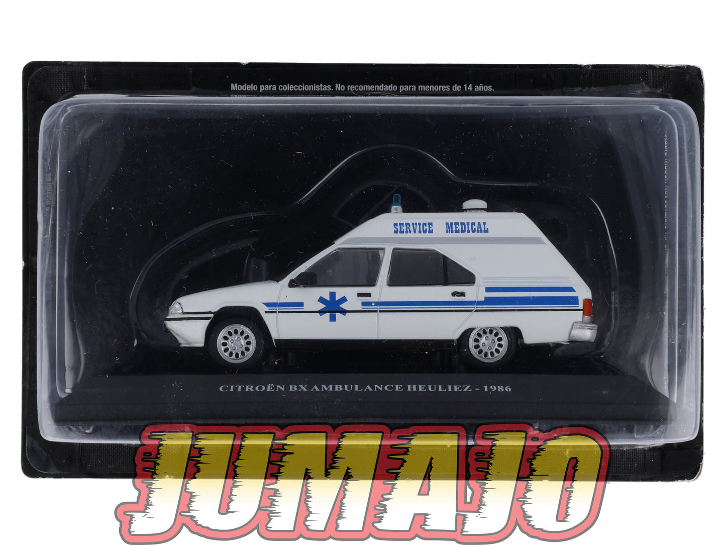 UTC21 Voiture 1/43 IXO Altaya Utilitaire CITROEN BX Ambulance Heuliez 1986