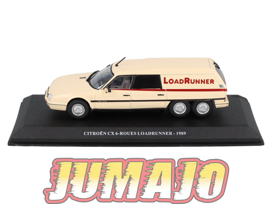 UTC34 Voiture 1/43 IXO Altaya Utilitaire Citroën CX 6 roues LoadRunner 1989