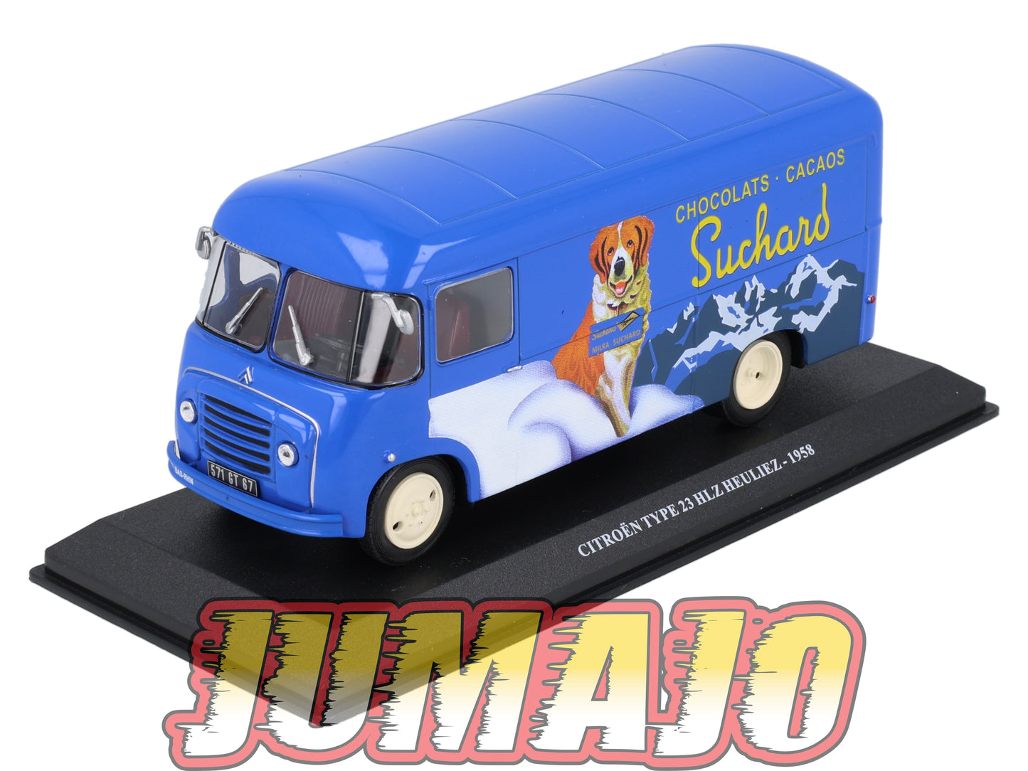 UTC3 Voiture 1/43 IXO Altaya Utilitaire CITROEN Type 23 HLZ Heuliez 1958 Suchard