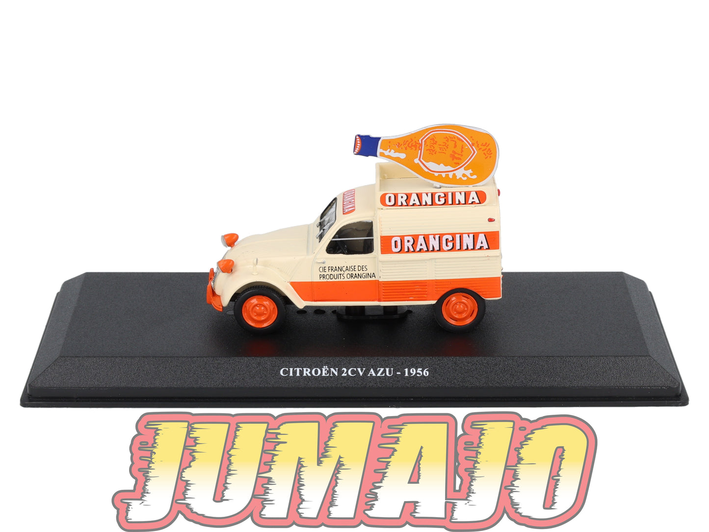 UTC5 Voiture 1/43 IXO Altaya Utilitaire CITROEN : 2CV AZU 1956 Orangina