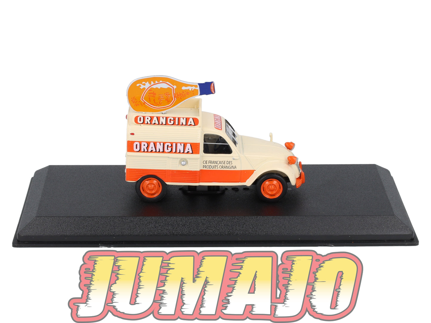 UTC5 Voiture 1/43 IXO Altaya Utilitaire CITROEN : 2CV AZU 1956 Orangina