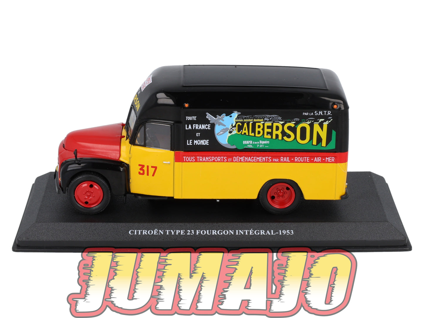 UTC6 Voiture 1/43 IXO Altaya Utilitaire CITROEN : Type 23 Calberson 1953