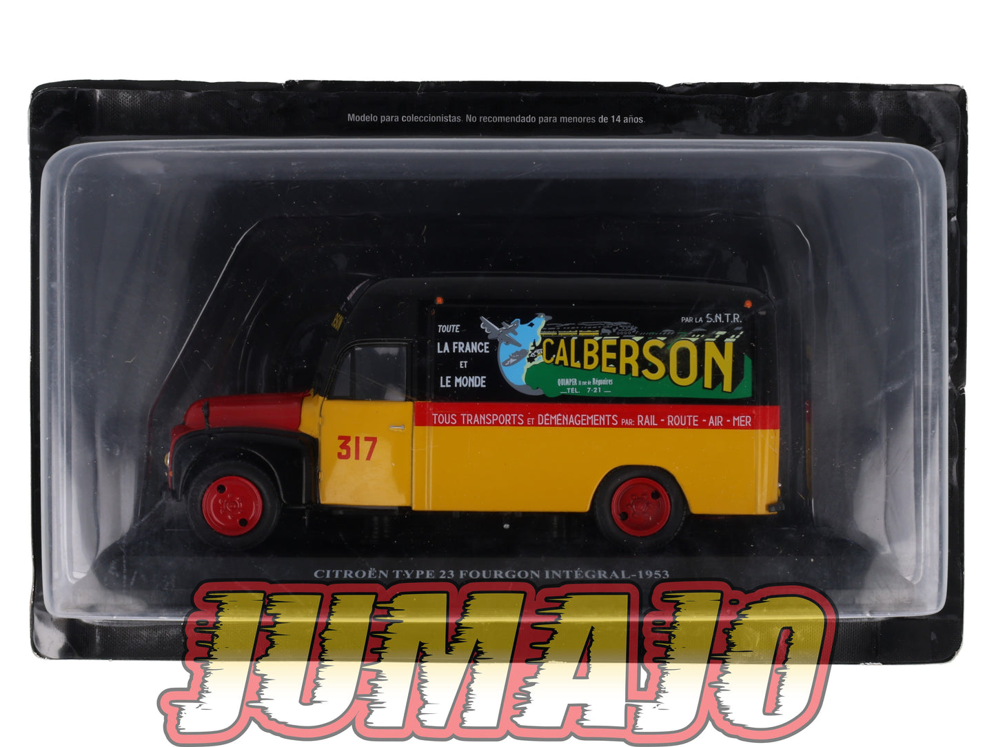 UTC6 Voiture 1/43 IXO Altaya Utilitaire CITROEN : Type 23 Calberson 1953