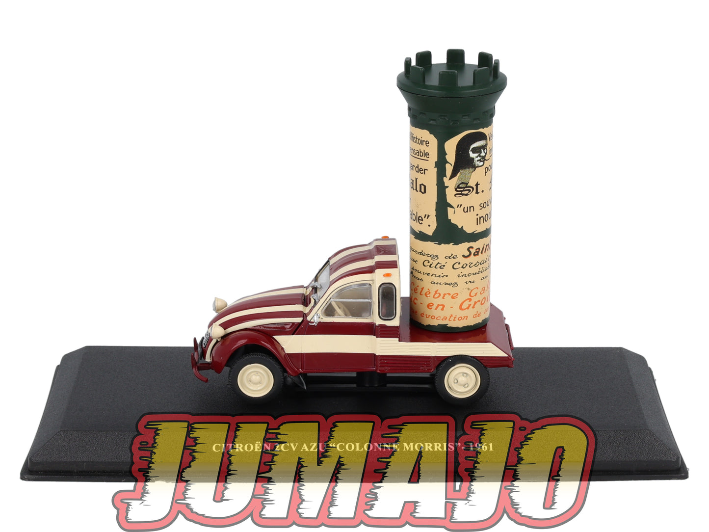 UTC9 Voiture 1/43 IXO Altaya Utilitaire CITROEN : 2CV AZU Colonne Morris 1961