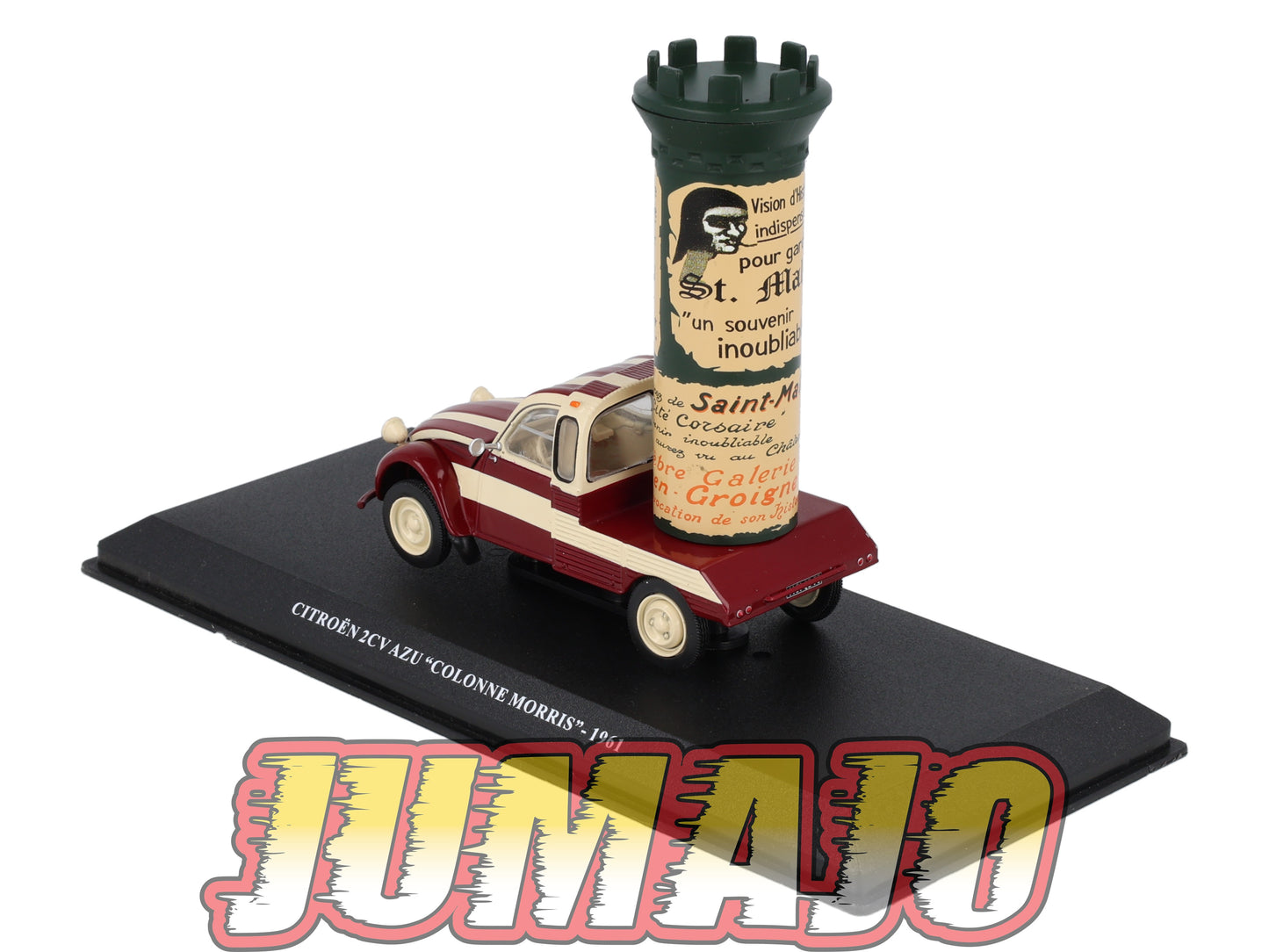 UTC9 Voiture 1/43 IXO Altaya Utilitaire CITROEN : 2CV AZU Colonne Morris 1961
