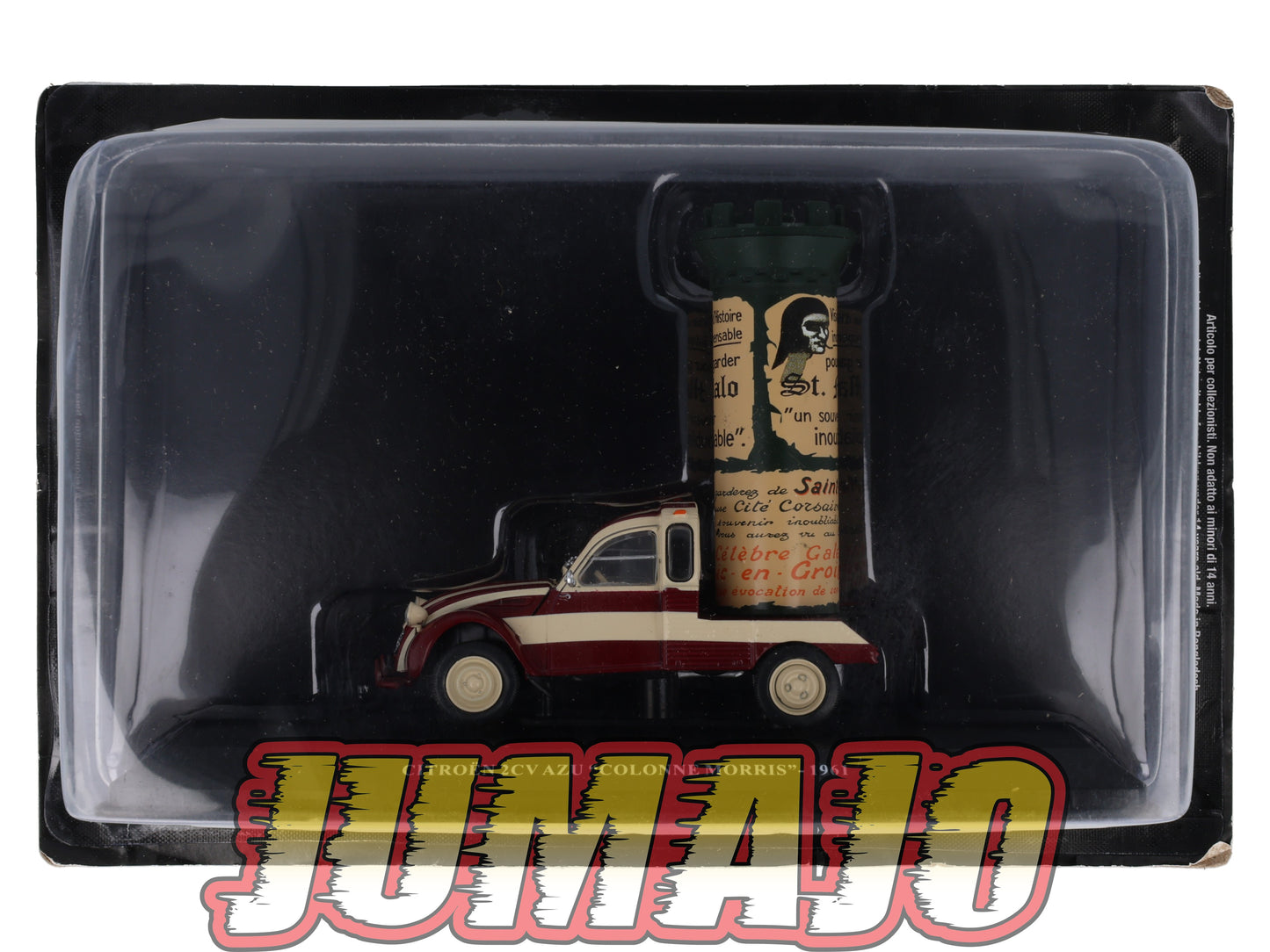 UTC9 Voiture 1/43 IXO Altaya Utilitaire CITROEN : 2CV AZU Colonne Morris 1961