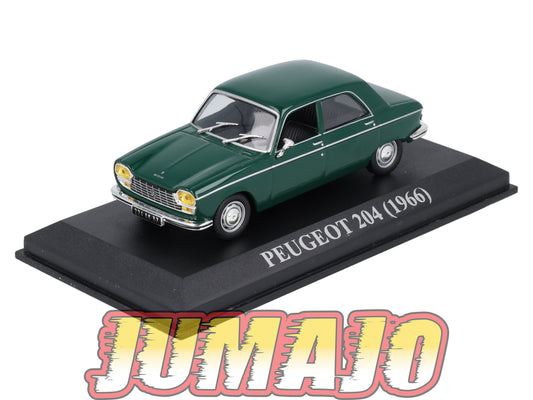 VA46 voiture 1/43 IXO altaya : PEUGEOT 204 1966