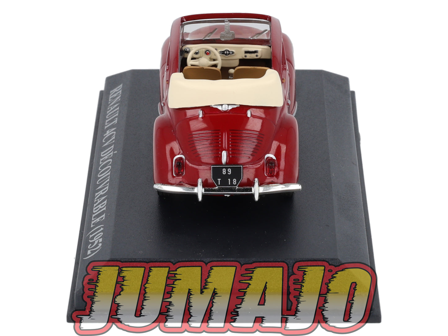 VA68 voiture 1/43 IXO altaya : RENAULT 4CV Decouvrable 1952