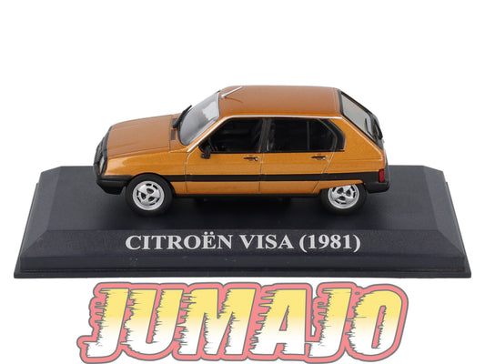 VAE219 voiture antan Espagne 1/43 IXO Altaya CITROËN VISA 1981