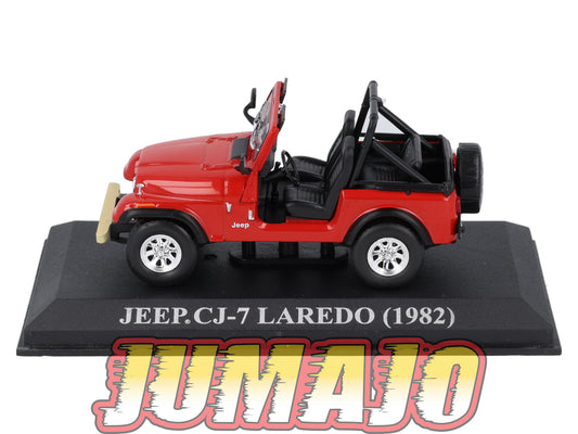 VAE255 voiture antan Espagne 1/43 IXO Altaya : JEEP CJ-7 Laredo 1982