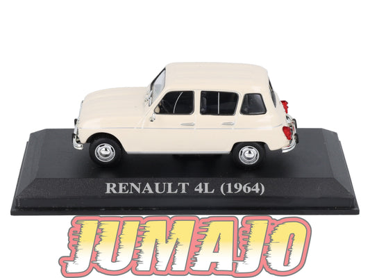 VAE7 voiture antan Espagne 1/43 IXO Altaya : RENAULT 4L 1964