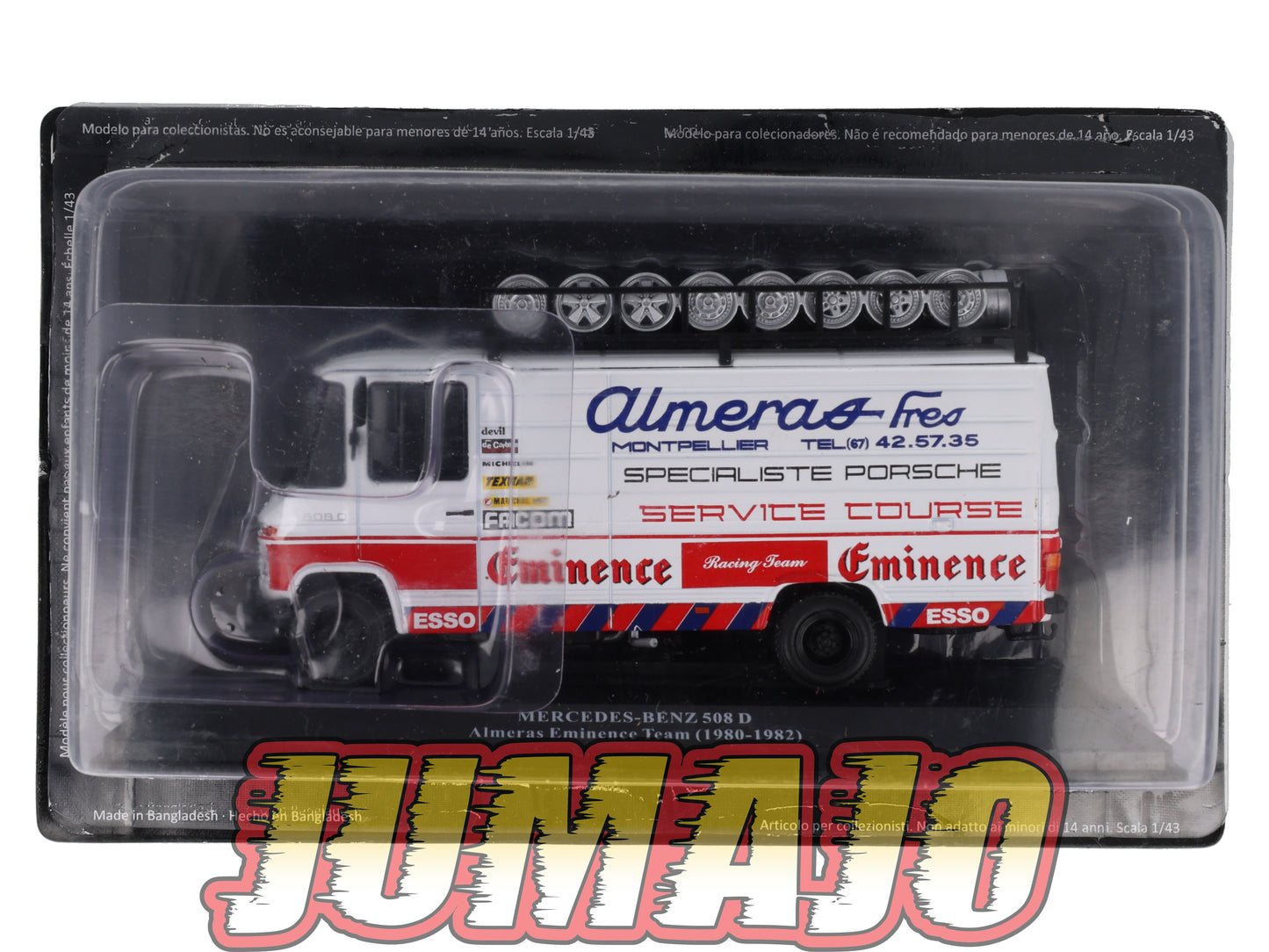 VAR13 Voiture 1/43 ALTAYA Rallye d'assistance MERCEDES-Benz 508 D Almeras 1980