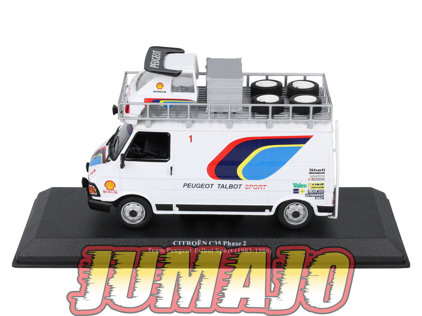 VAR1 Voiture 1/43 ALTAYA Rallye d'assistance CITROEN C35 Phase 2 Team Peugeot 1983
