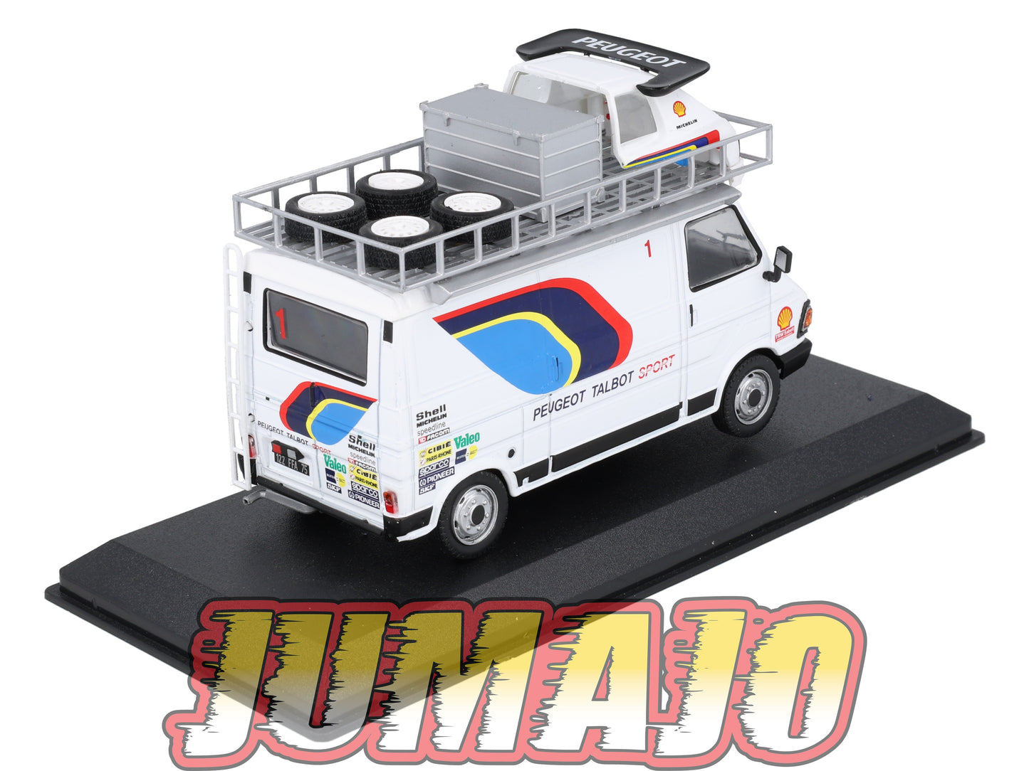 VAR1 Voiture 1/43 ALTAYA Rallye d'assistance CITROEN C35 Phase 2 Team Peugeot 1983