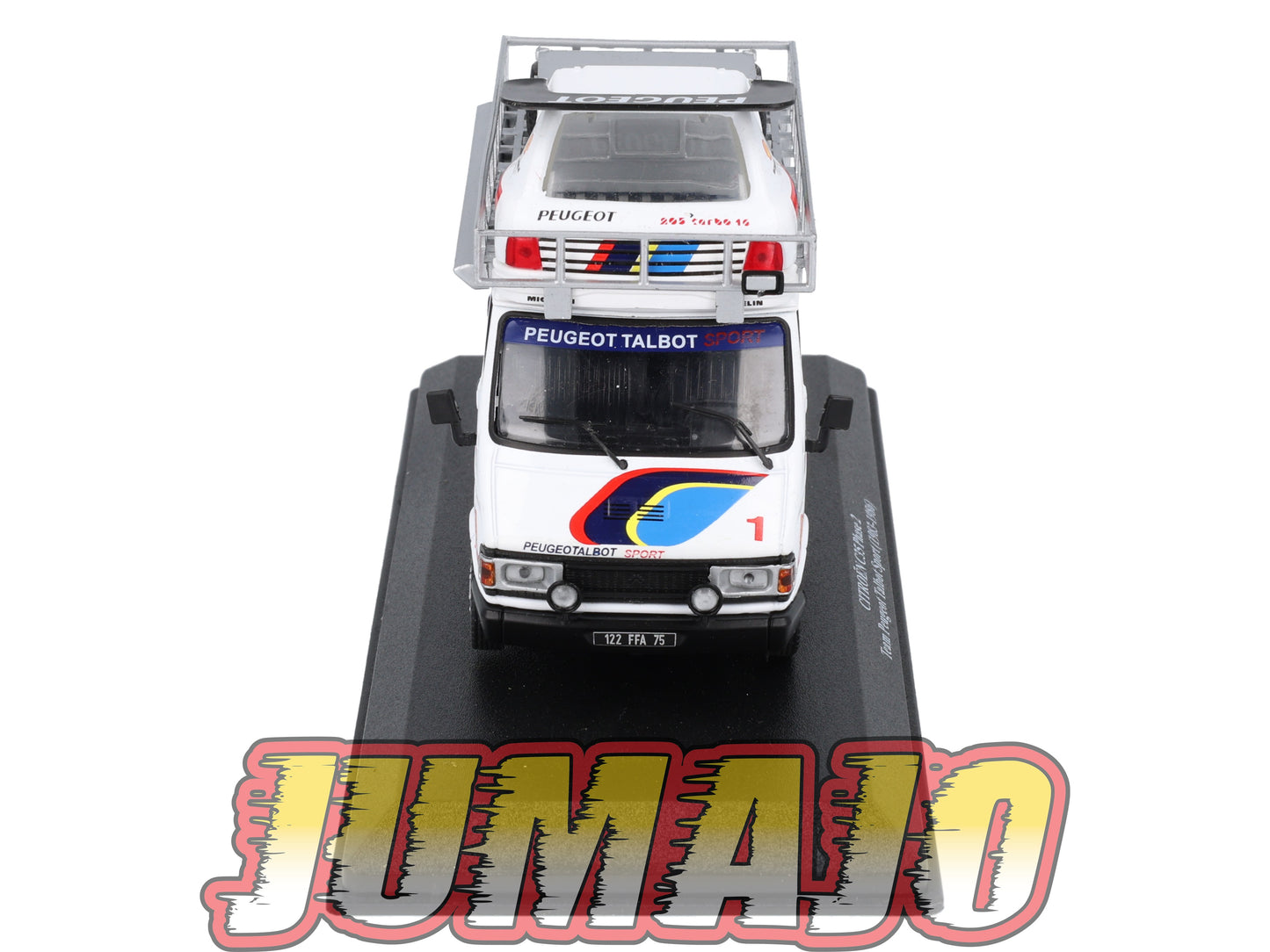 VAR1 Voiture 1/43 ALTAYA Rallye d'assistance CITROEN C35 Phase 2 Team Peugeot 1983