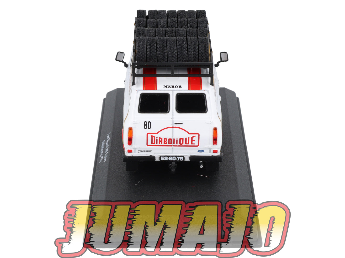 VAR43 Voiture 1/43 ALTAYA Rallye d'assistance FORD Transit Mk 2 Short diabolique 1979