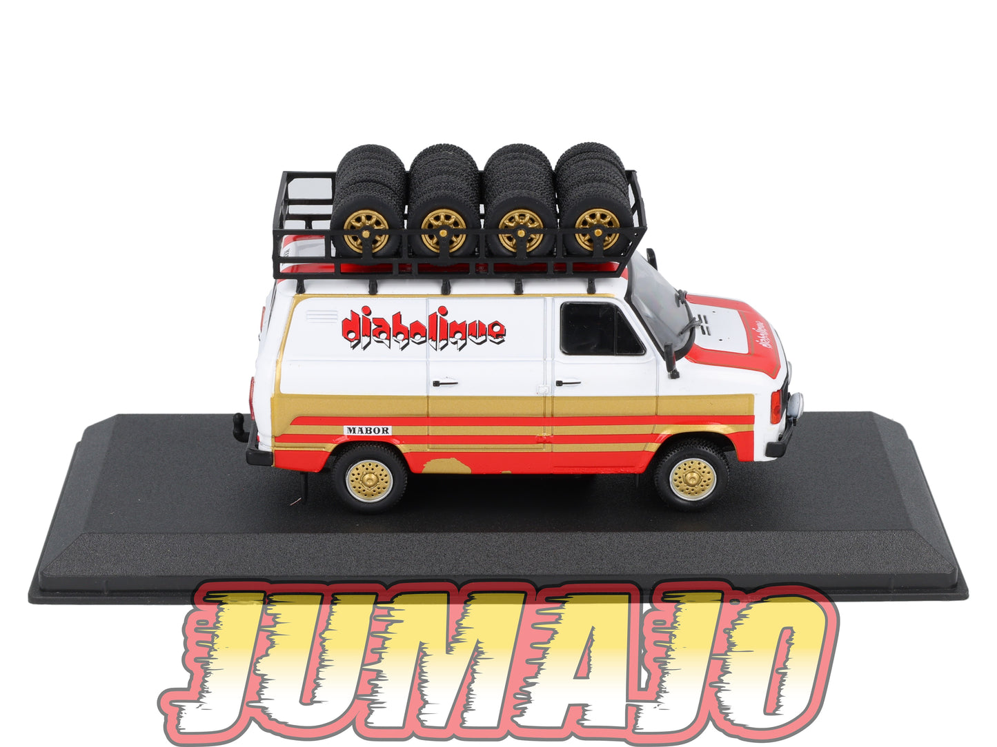 VAR43 Voiture 1/43 ALTAYA Rallye d'assistance FORD Transit Mk 2 Short diabolique 1979