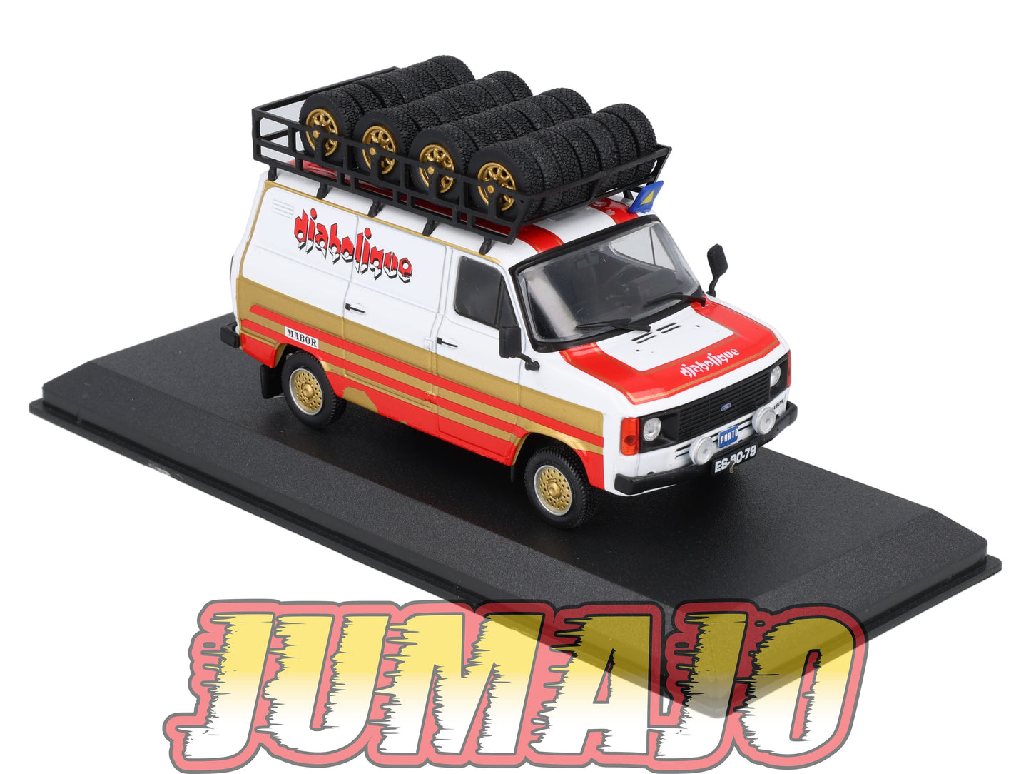 VAR43 Voiture 1/43 ALTAYA Rallye d'assistance FORD Transit Mk 2 Short diabolique 1979