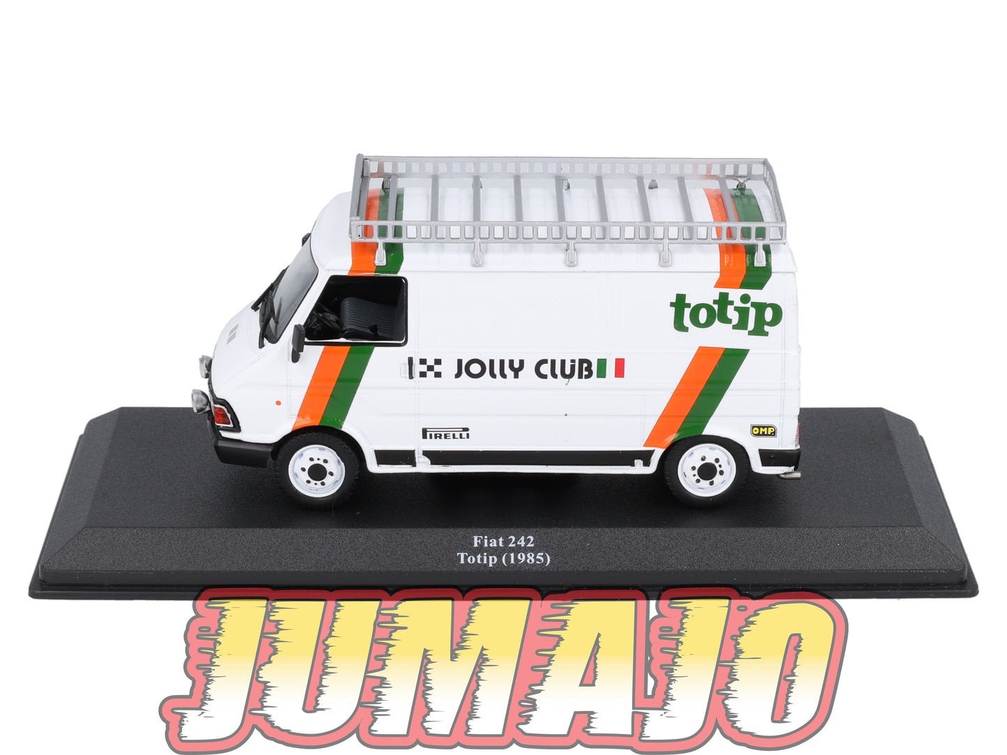 VAR45 Voiture 1/43 ALTAYA Rallye d'assistance FIAT 242 Totip 1985