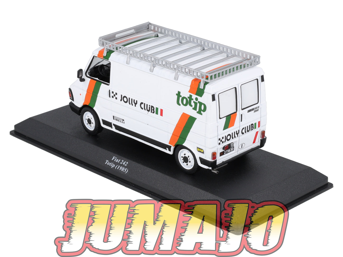 VAR45 Voiture 1/43 ALTAYA Rallye d'assistance FIAT 242 Totip 1985