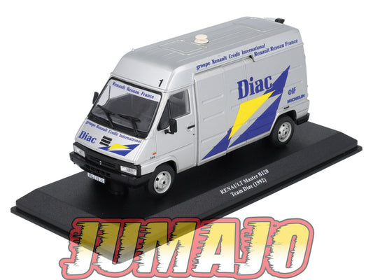 VAR49 Voiture 1/43 ALTAYA Rallye d'assistance RENAULT Master B120 Diac 1992