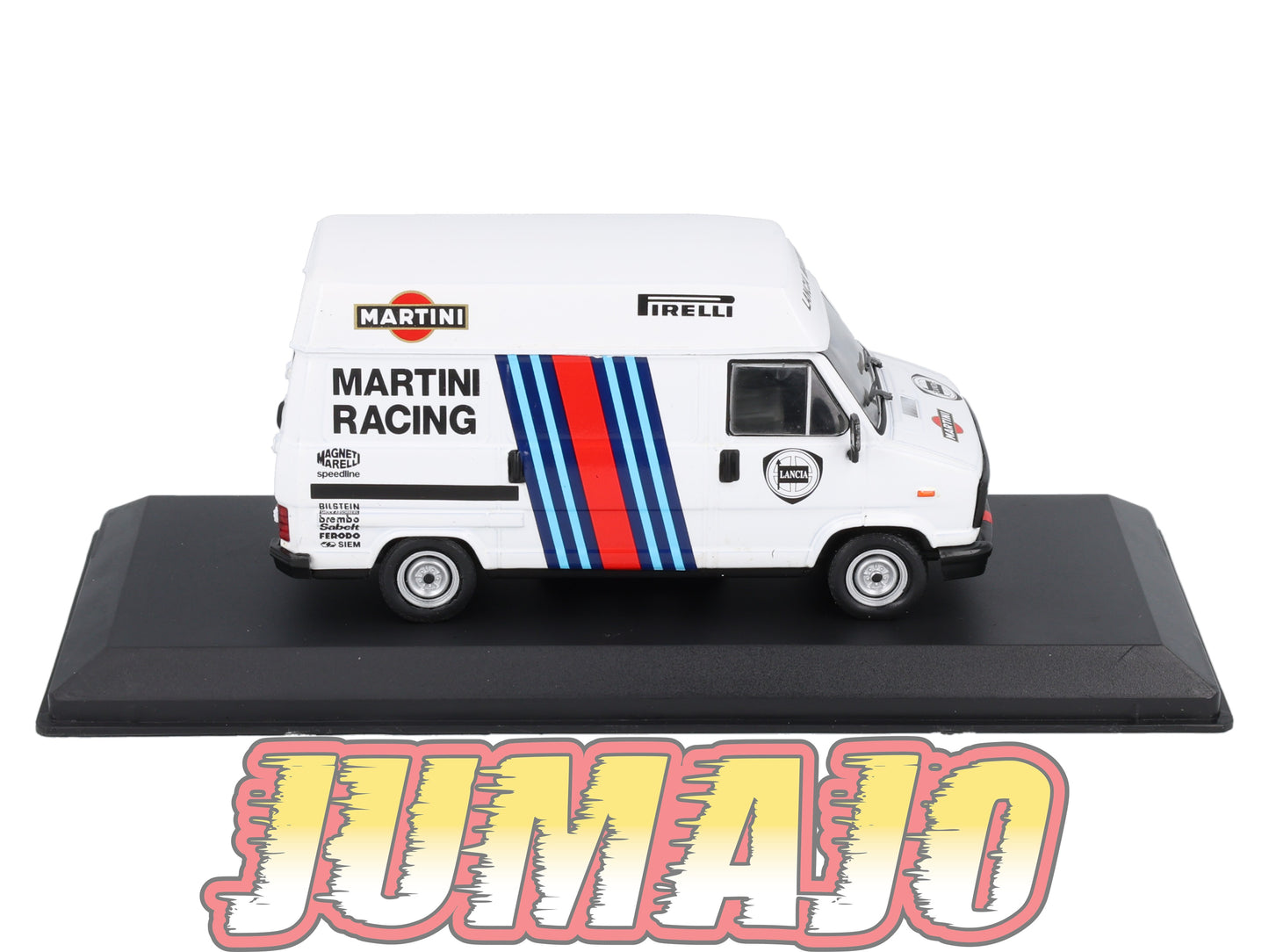 VAR4 Voiture 1/43 ALTAYA Rallye d'assistance FIAT Ducato Martini racing 1984