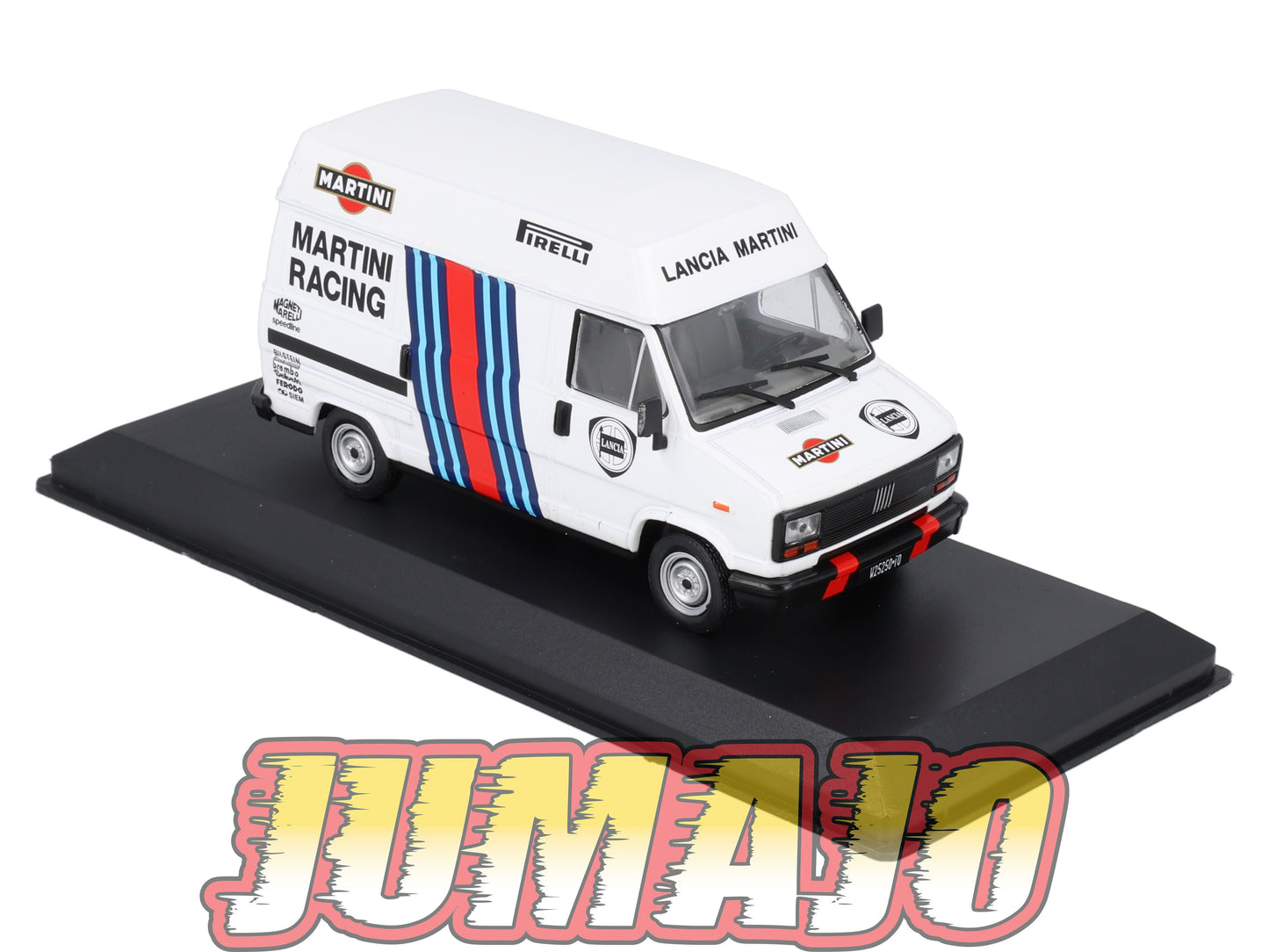 VAR4 Voiture 1/43 ALTAYA Rallye d'assistance FIAT Ducato Martini racing 1984