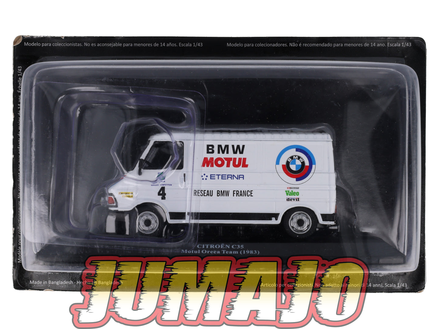 VAR55 Voiture 1/43 ALTAYA Rallye d'assistance CITROEN C35 Oreca Team 1983