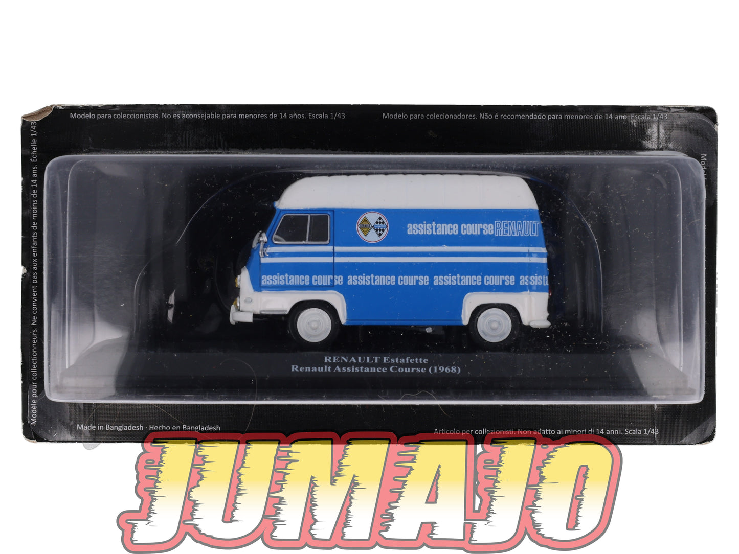 VAR5 Voiture 1/43 ALTAYA Rallye d'assistance RENAULT Estafette assistance 1968