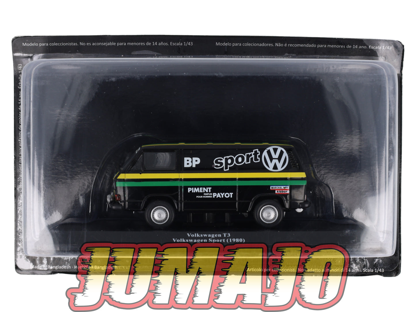 VAR60 Voiture 1/43 ALTAYA Rallye d'assistance VOLKSWAGEN T3 Volkswagen Sport 1980