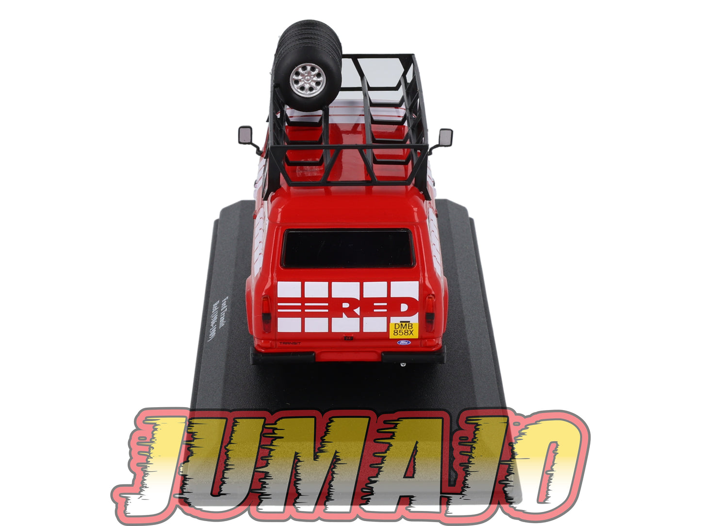 VAR63 Voiture 1/43 ALTAYA Rallye d'assistance FORD Transit Red 1986 1989