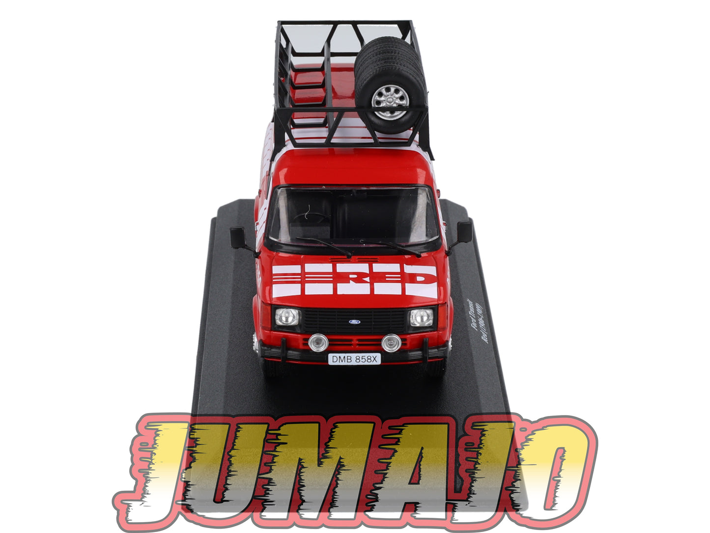 VAR63 Voiture 1/43 ALTAYA Rallye d'assistance FORD Transit Red 1986 1989