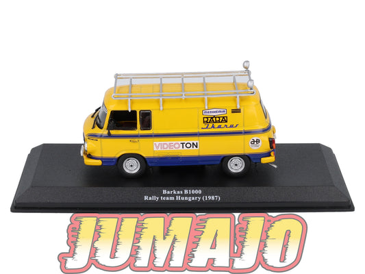 VAR67 Voiture 1/43 ALTAYA Rallye d'assistance BARKAS B1000 Hungary 1987