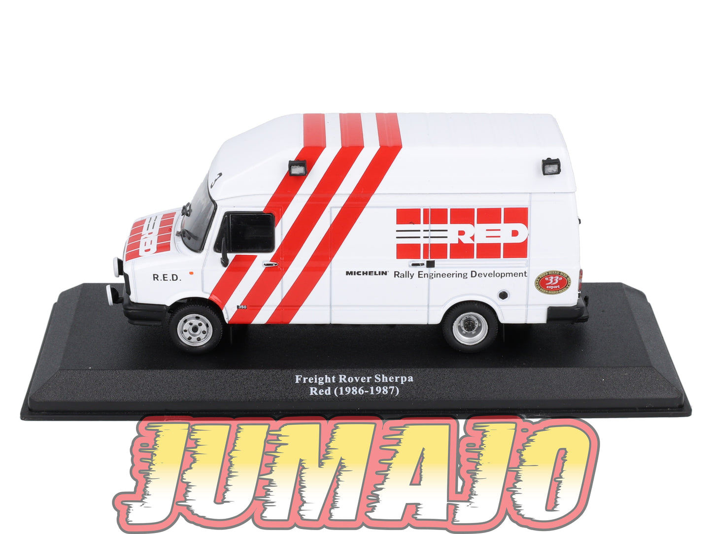 VAR71 Voiture 1/43 ALTAYA Rallye d'assistance FREIGHT ROVER Sherpa Red 1986