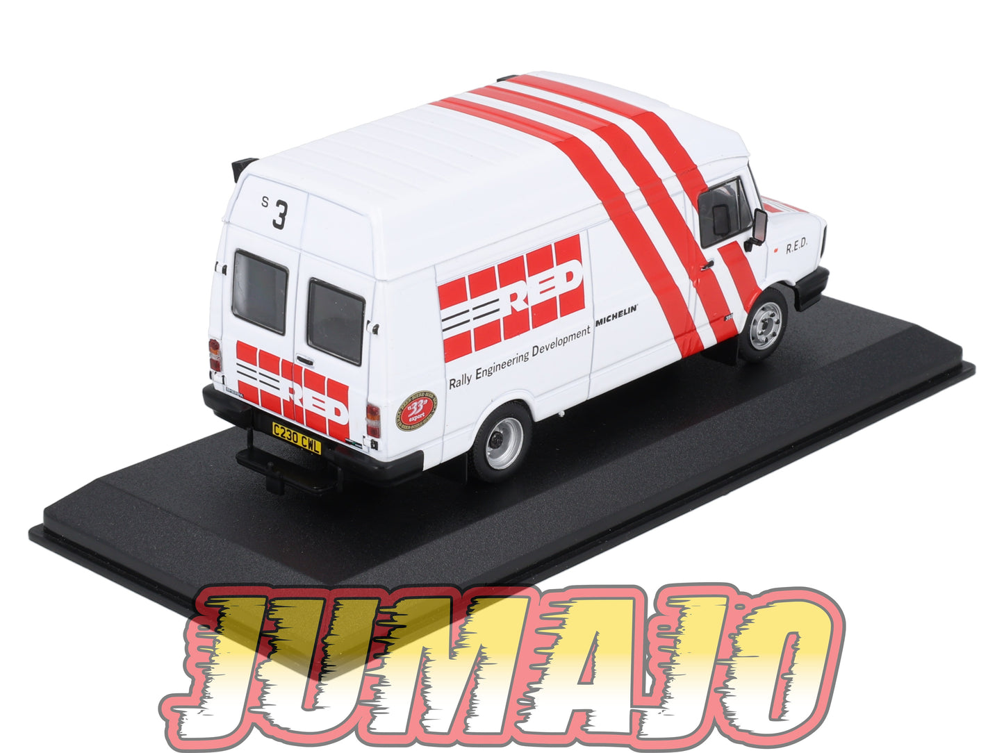 VAR71 Voiture 1/43 ALTAYA Rallye d'assistance FREIGHT ROVER Sherpa Red 1986