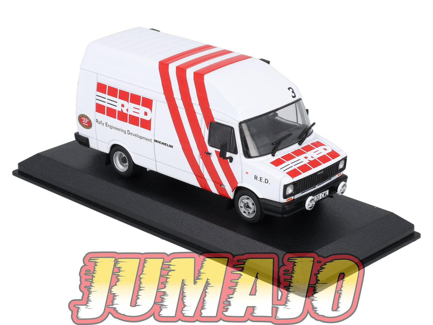 VAR71 Voiture 1/43 ALTAYA Rallye d'assistance FREIGHT ROVER Sherpa Red 1986