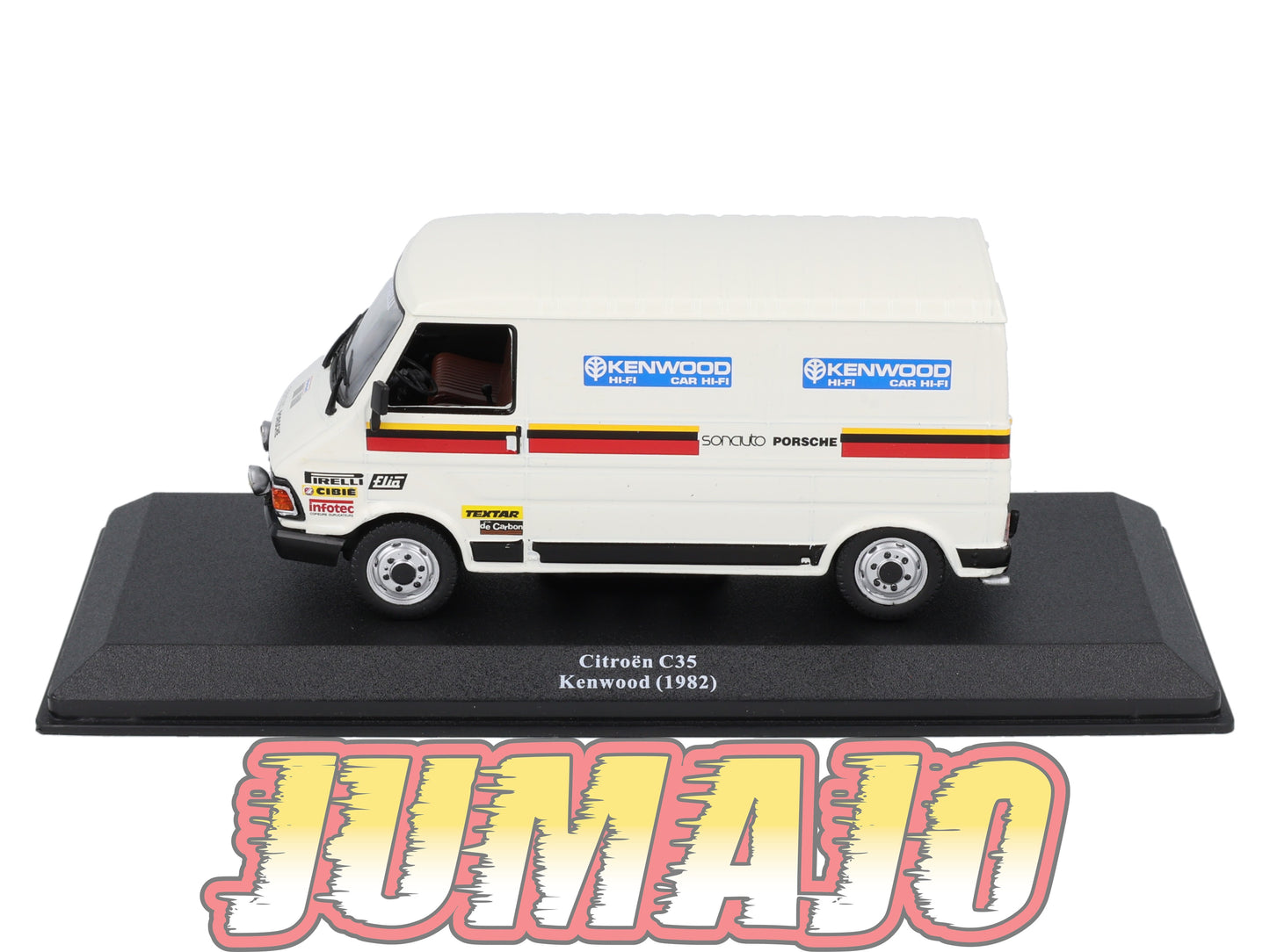 VAR74 Voiture 1/43 ALTAYA Rallye d'assistance CITROEN C35 Kenwood 1982