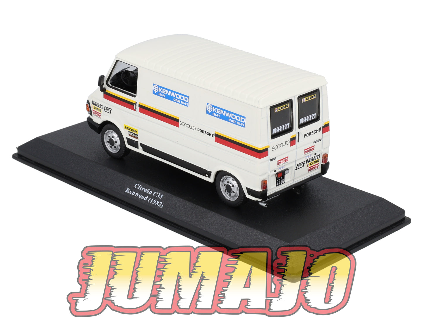 VAR74 Voiture 1/43 ALTAYA Rallye d'assistance CITROEN C35 Kenwood 1982