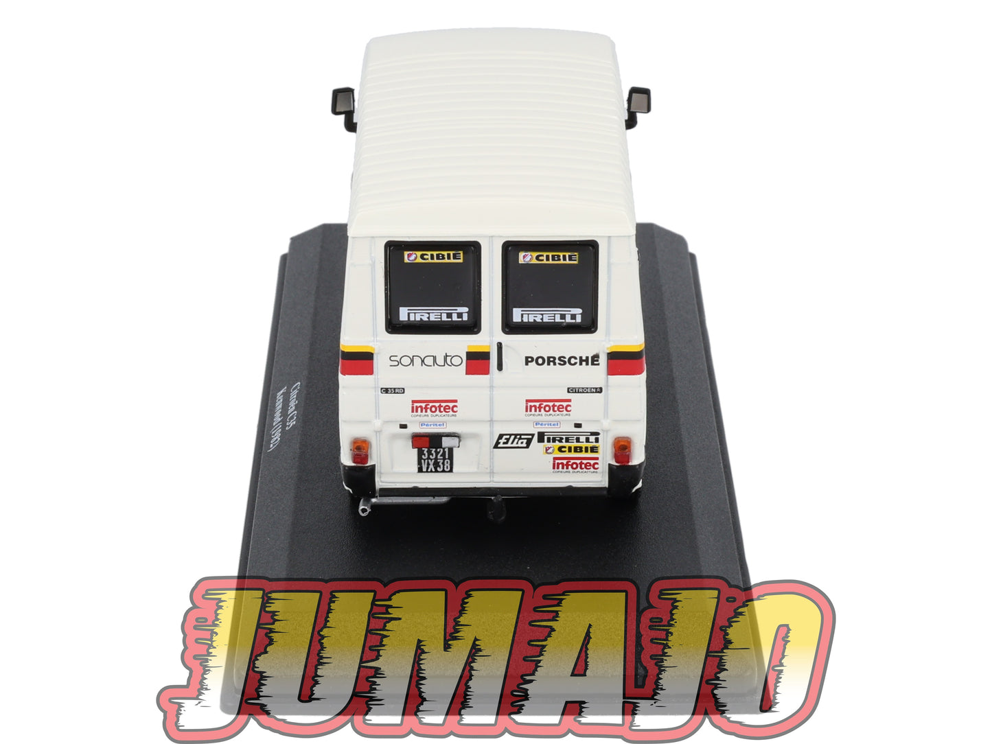 VAR74 Voiture 1/43 ALTAYA Rallye d'assistance CITROEN C35 Kenwood 1982