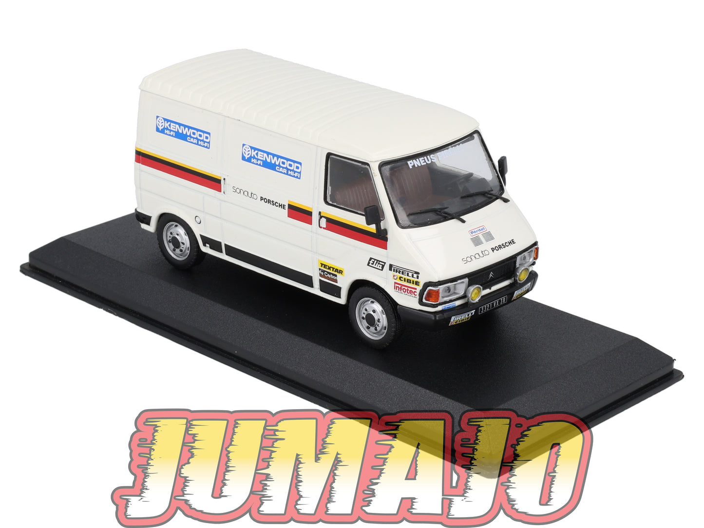 VAR74 Voiture 1/43 ALTAYA Rallye d'assistance CITROEN C35 Kenwood 1982
