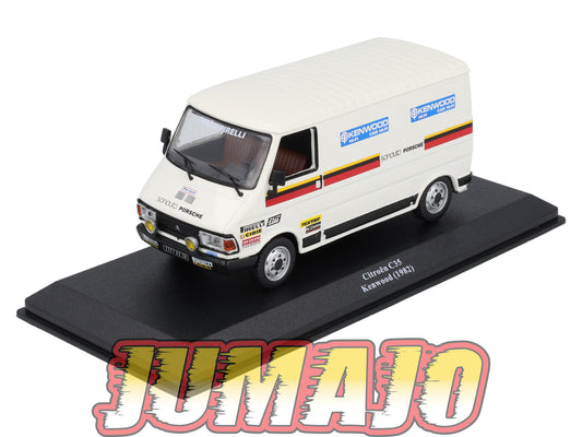 VAR74 Voiture 1/43 ALTAYA Rallye d'assistance CITROEN C35 Kenwood 1982