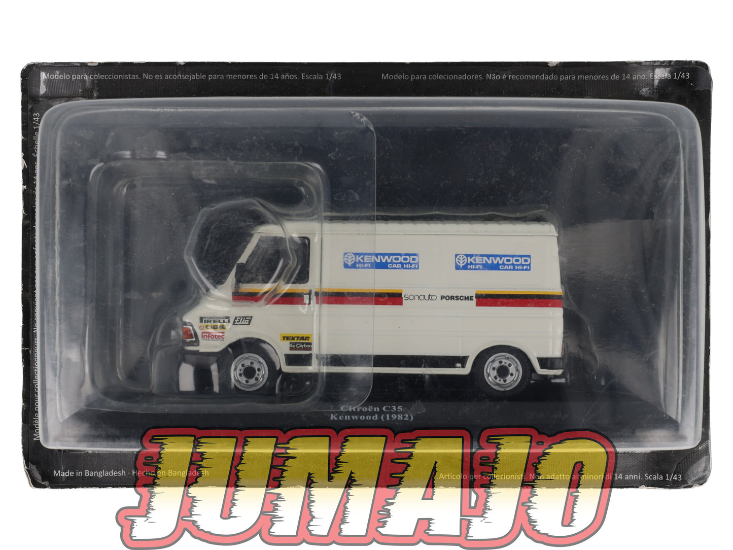 VAR74 Voiture 1/43 ALTAYA Rallye d'assistance CITROEN C35 Kenwood 1982