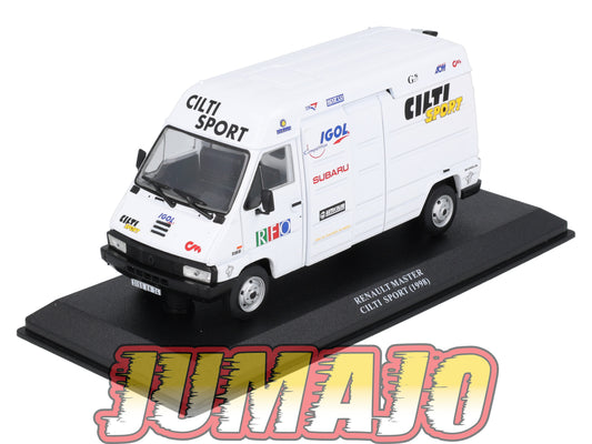 VAR76 Voiture 1/43 ALTAYA Rallye d'assistance RENAULT Master Cilti Sport 1998