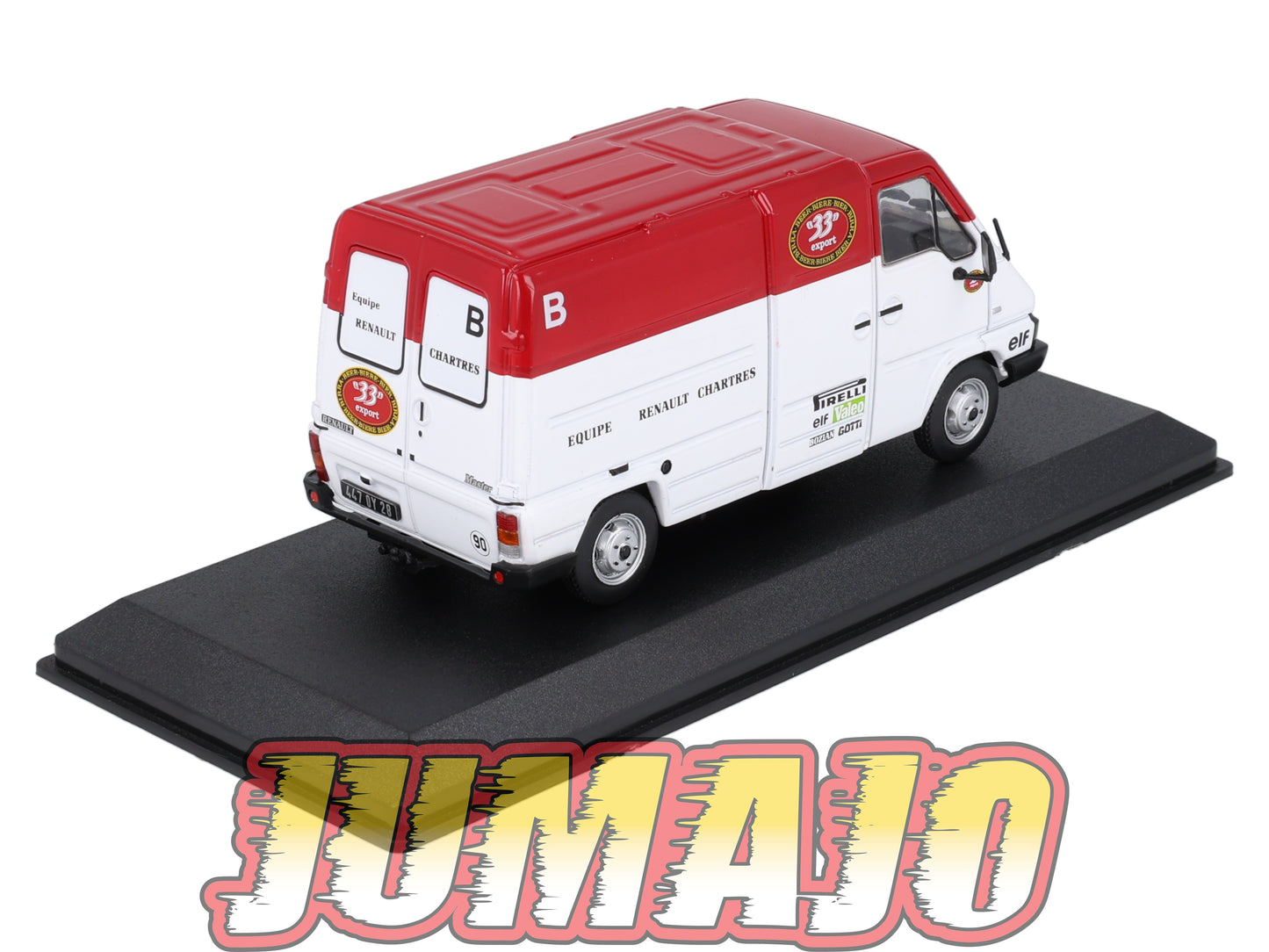 VAR79 Voiture 1/43 ALTAYA Rallye d'assistance RENAULT Master équipe Chartres