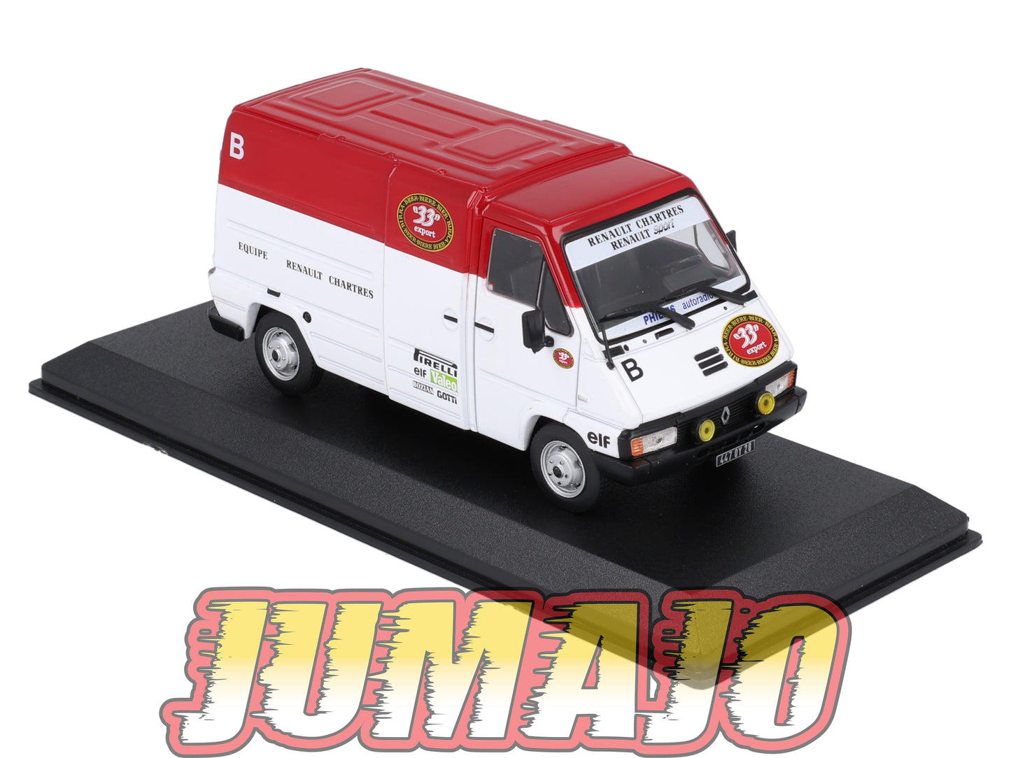 VAR79 Voiture 1/43 ALTAYA Rallye d'assistance RENAULT Master équipe Chartres