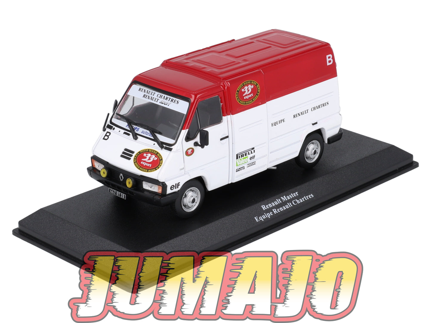 VAR79 Voiture 1/43 ALTAYA Rallye d'assistance RENAULT Master équipe Chartres